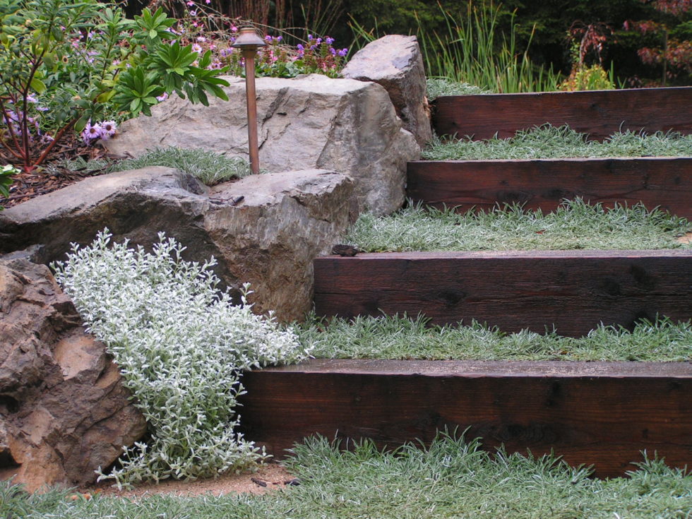 Garden Steps - Wood